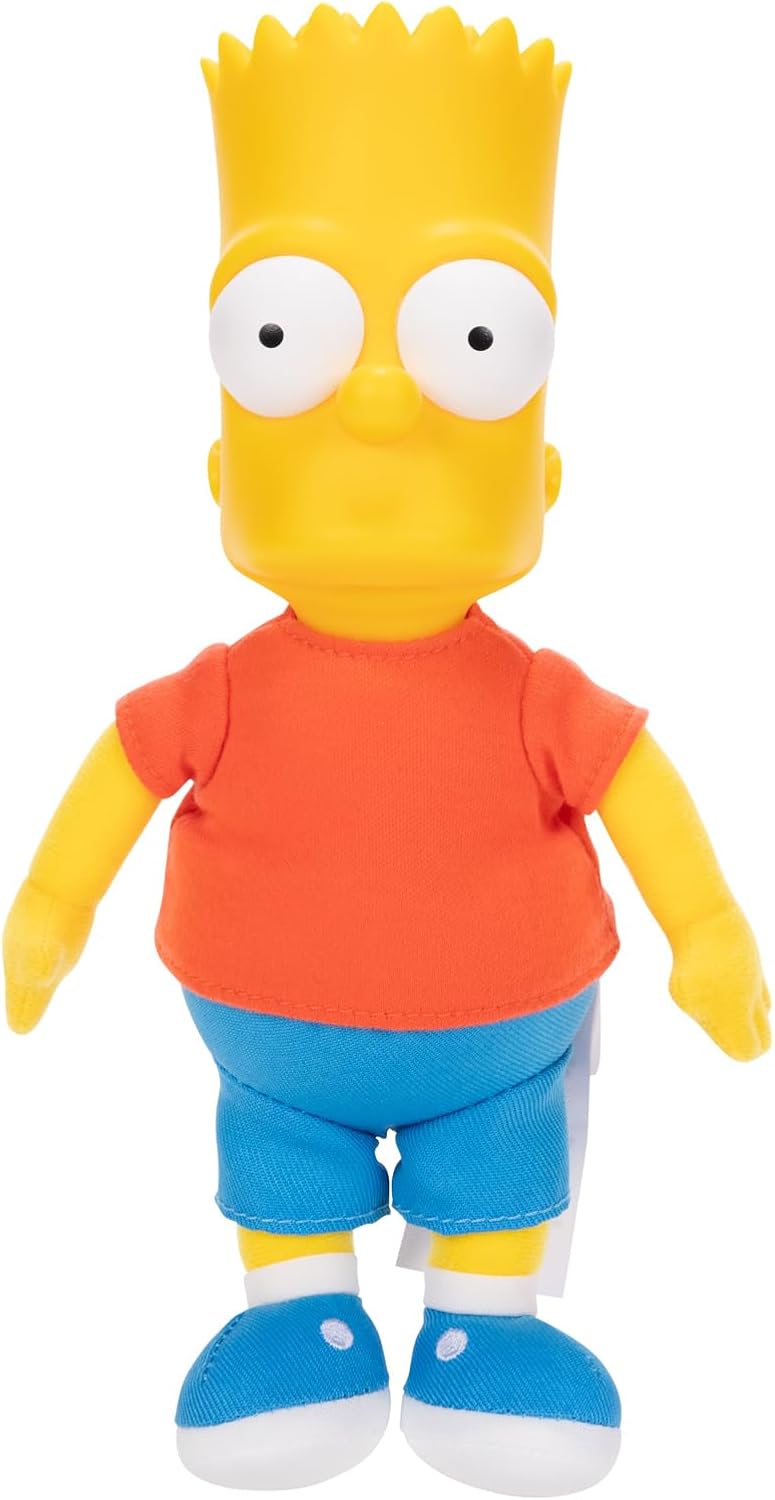 The Simpsons Bart Simpson 25cm Plush Figure, alternate view
