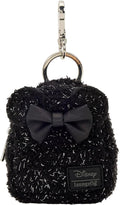 Loungefly - Disney Minnie Mouse Glitter Mini Backpack Charm detail shot