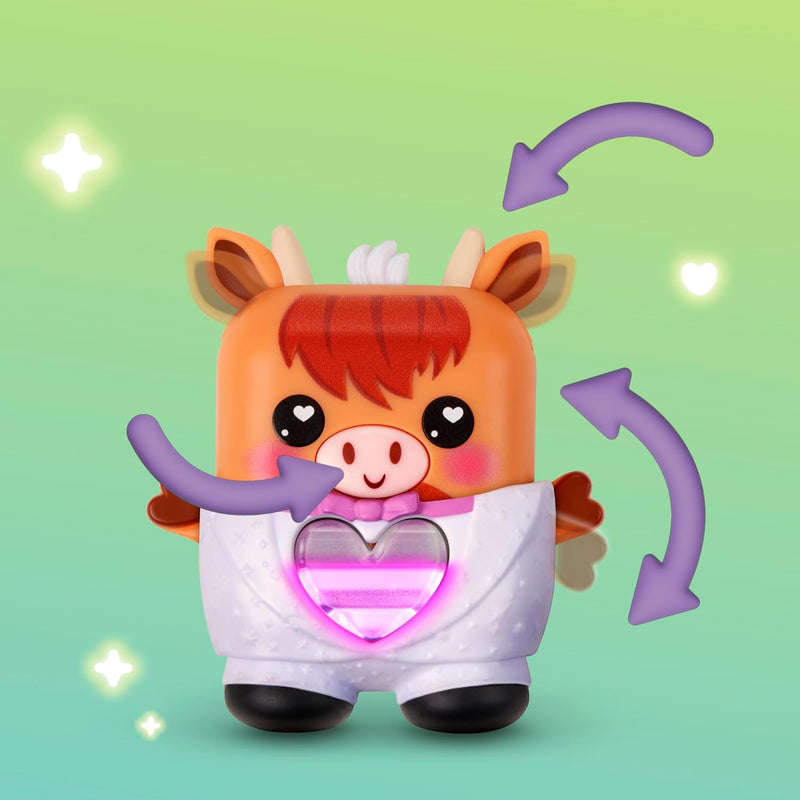 Nano Mals Cowbert the Highland Cow Electronic Fidget Pet - Image 3