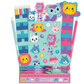 Gabby's Dollhouse Stationery Set Advent Calendar, side angle