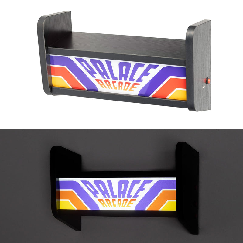 Stranger Things Arcade Lamp, side angle