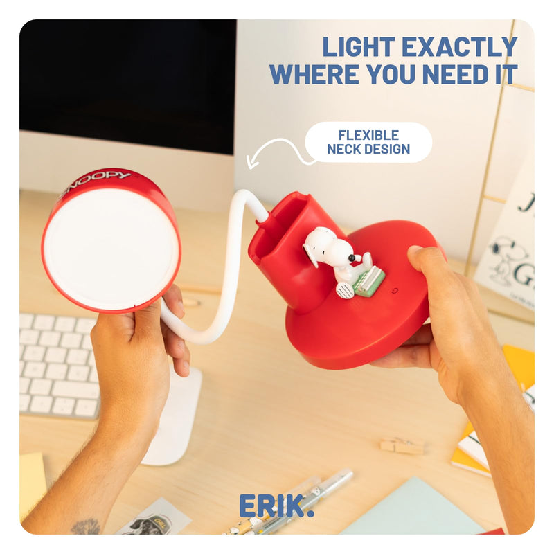 Snoopy Desk Lamp for Home Office Desks and Shelves