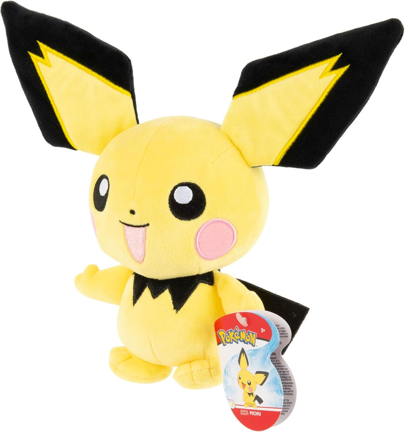 Pokémon Official & Premium Quality 8-Inch Pichu Plush, alternate view