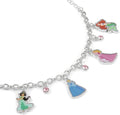 Disney Silver Coloured Crystal Princess Charm Bracelet - Image 2