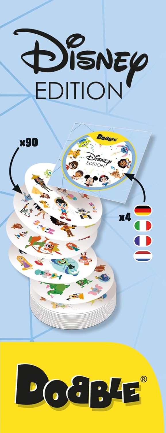 Dobble Disney, side angle