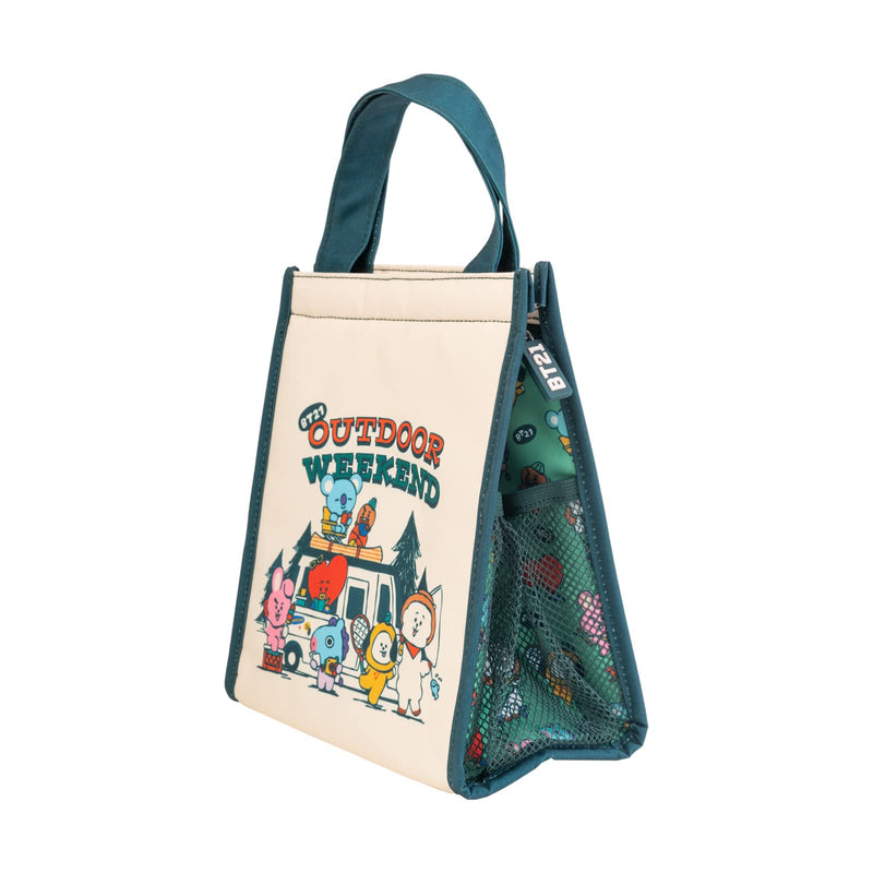 BT21 Lunch Bag with Foil Lining and Bottle Pocket alternate view