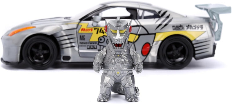 Jada Godzilla Nissan GTR 1:24 Die Cast Model Car - Image 5