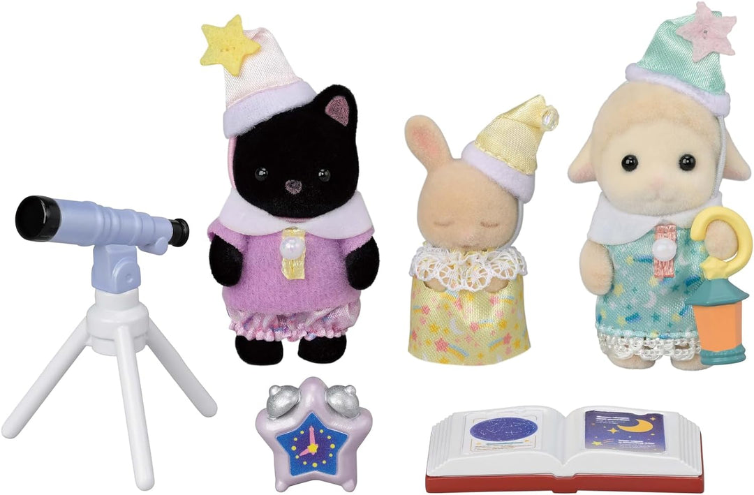 Sylvanian Families Nursery Friends Sleepover Party Trio