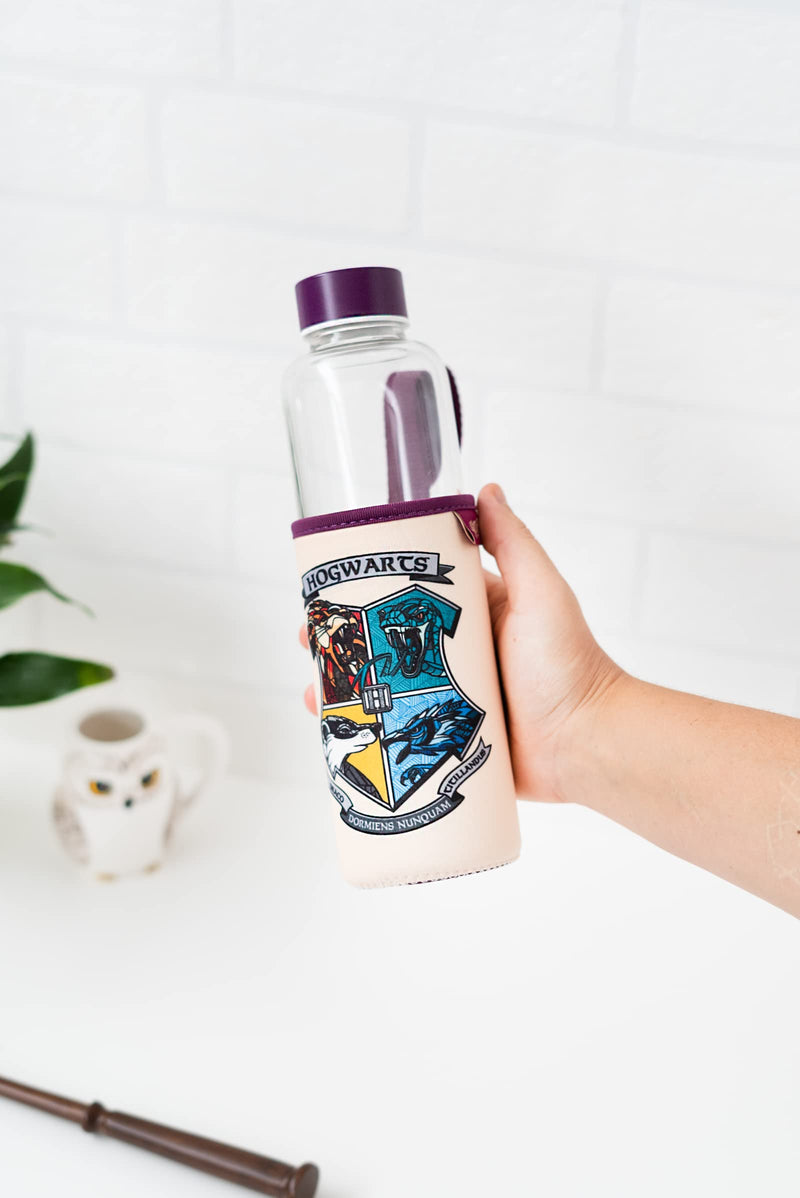 Harry Potter Glass Bottle design detail