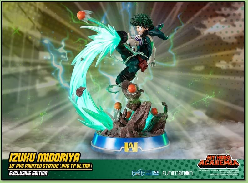 First4Figures - My Hero Academia (Izuku Midoriya) PVC Figuri, side angle