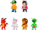 Stumble Guys 2 Collectable Figures 8-Pack Deluxe Box, in display