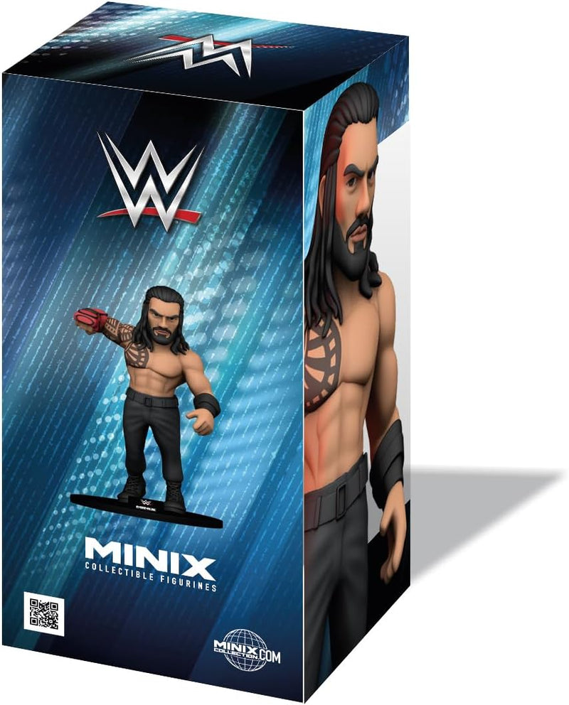 Roman Reigns WWE MINIX Sports Figure, in display