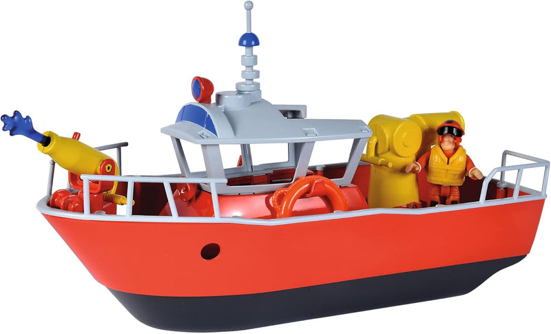 Fireman Sam Titan Fireboat With Cannons