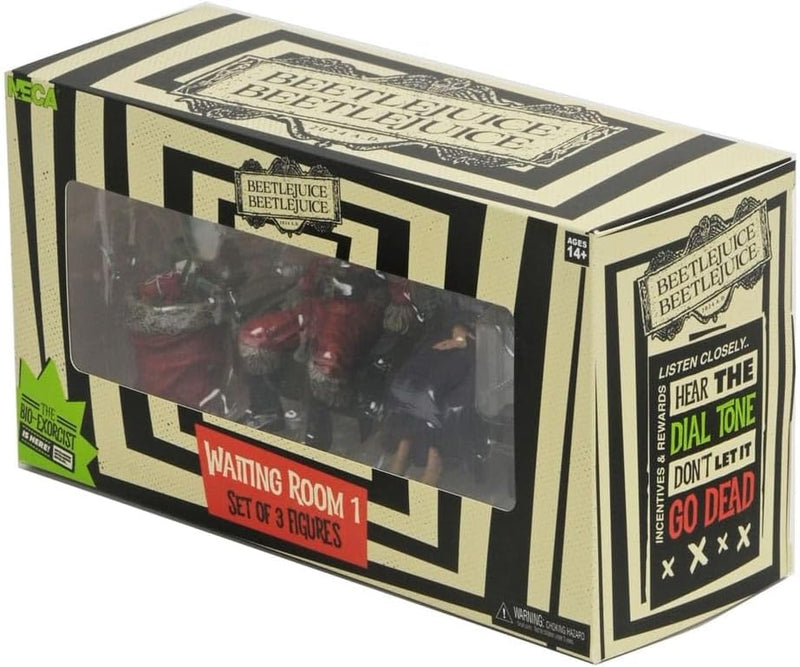 Beetlejuice Beetlejuice Waiting Room Set 1 3" Figure Set (view 3)