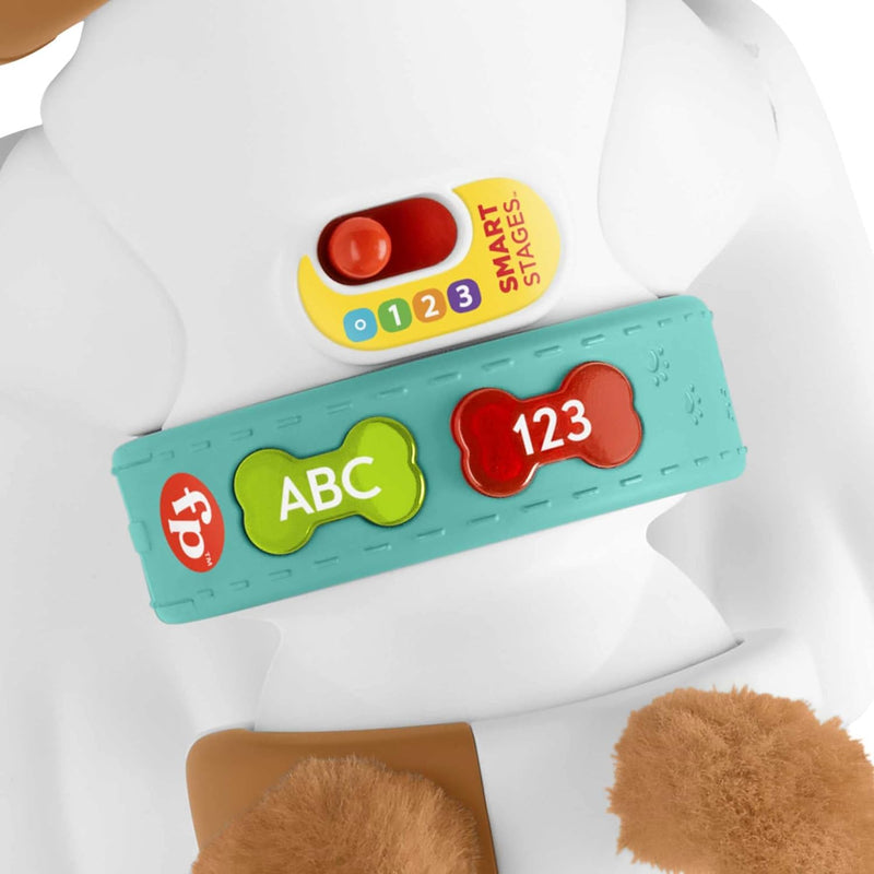 Fisher-Price 123 Crawl With Me Puppy, size reference