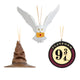 Harry Potter - Sorting Hat, Platform 9¾ and Hedwig Set of 3