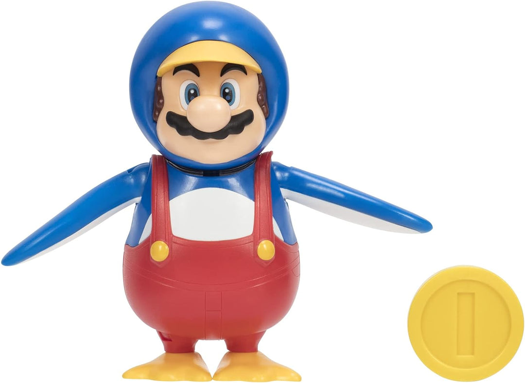 Super Mario 4" Penguin Mario Figure