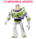 Disney Pixar Toy Story Buzz Lightyear Action Figure, in display