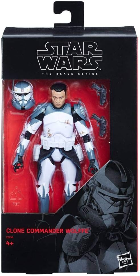 Commander Wolffe Star Wars The Black Series 6-Inch Action Figure