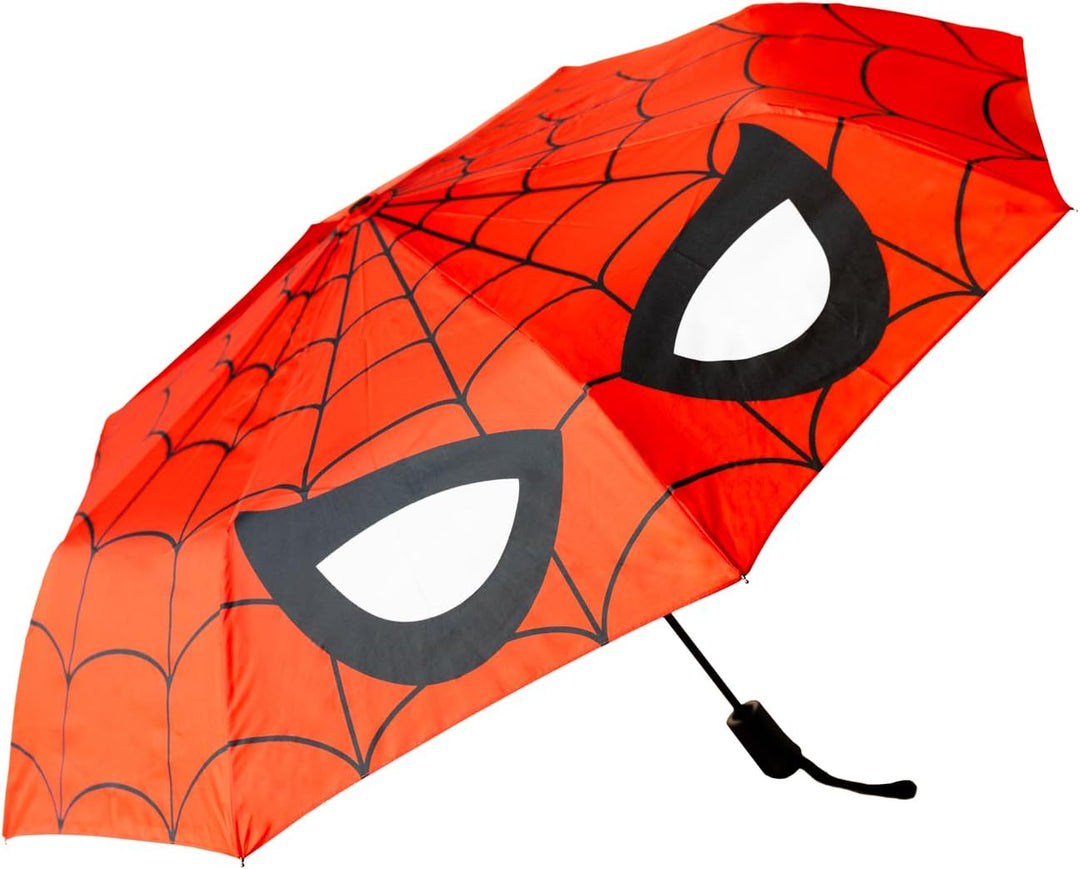 Marvel Spider-Man Umbrella | Lightweight, Foldable & Compact Umbrella With Cover, Travel Umbrella, Kids Umbrella, Umbrella Compact | Spider Man Gifts, Spiderman Gifts, Marvel Gifts