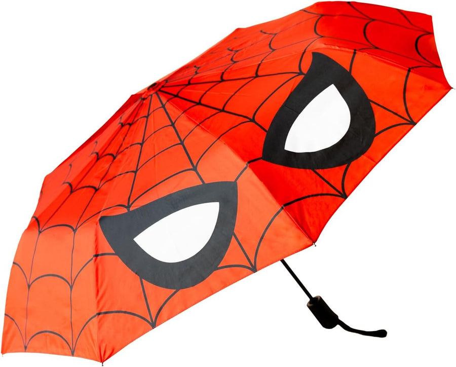 Marvel Spider-Man Umbrella | Lightweight, Foldable & Compact Umbrella With Cover, Travel Umbrella, Kids Umbrella, Umbrella Compact | Spider Man Gifts, Spiderman Gifts, Marvel Gifts