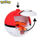Pokemon Battle Spinning Top and Poke Ball Launcher Squirtle, rear view