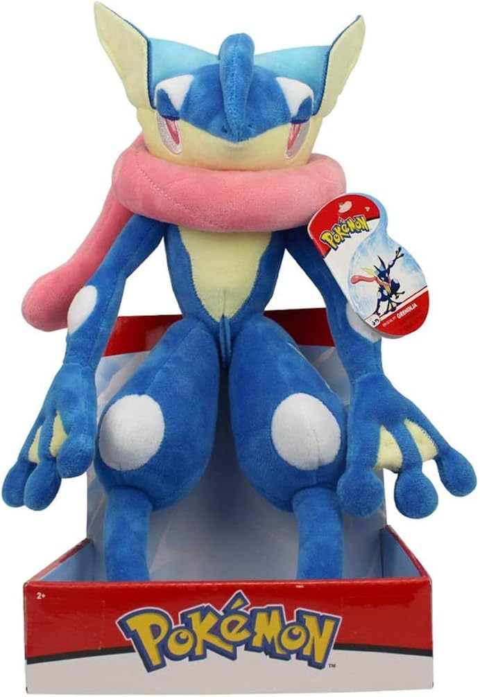 Pokemon Plush 30CM GRENINJA, side angle