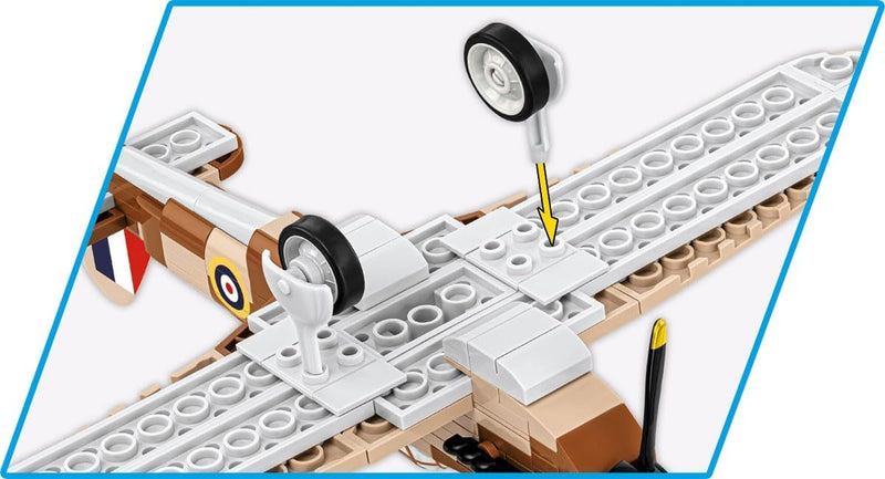 Cobi 5866 World War II Hawker Hurricane Mk1 (138 Pieces)