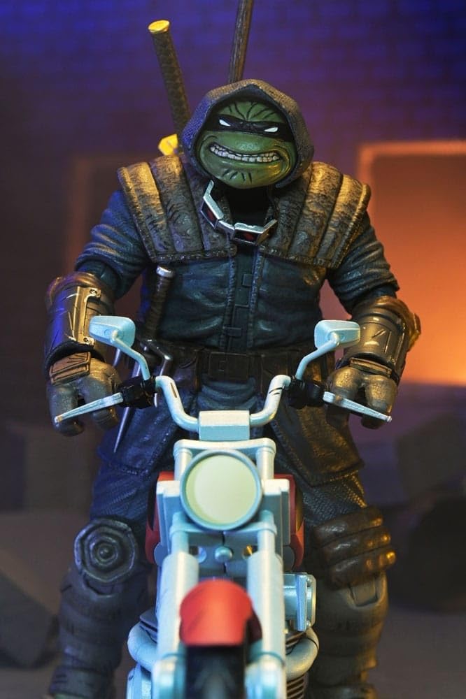 TMNT Comic The Last Ronin - Casey Marie With Last Ronin Motorcycle (TMNT Comic Book Series) 7" Scale Action Figure Teenage Mutant Ninja Turtles (view 2)