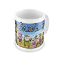 Sand Land Mug close up detail