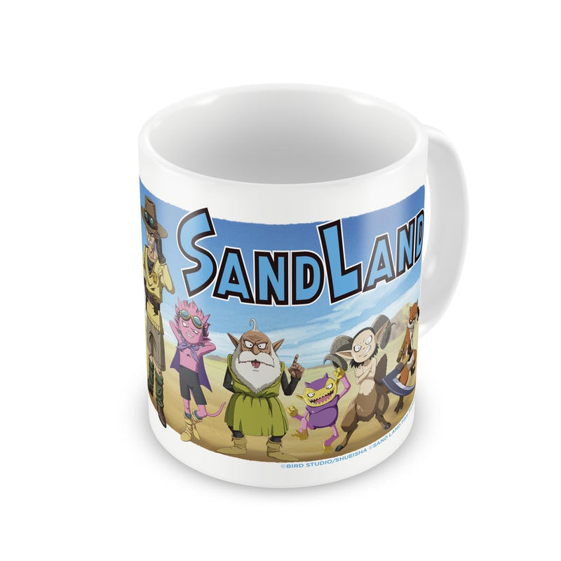 Sand Land Mug close up detail