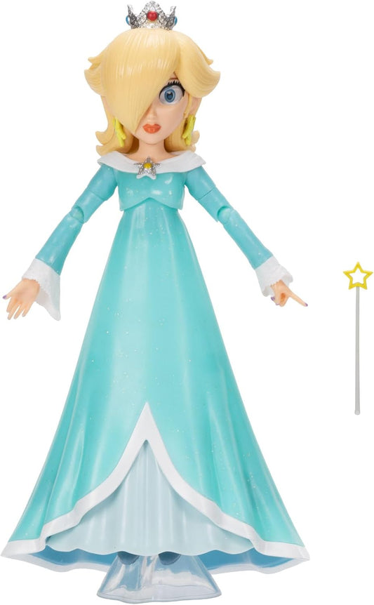 The Super Mario Galaxy Movie 5" Rosalina with Wand Action Figure