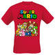 Nintendo Super Mario Main Character Group T-Shirt