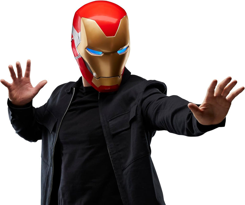 Marvel Legend Series: Avengers Endgame Iron Man Mark LXXXV Electronic Helmet - Image 5