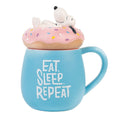 Peanuts Snoopy Donut 3D Mug with Lid 500 ml
