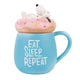 Peanuts Snoopy Donut 3D Mug with Lid 500 ml