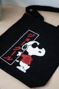 Snoopy Joe Cool Tote Bag design detail