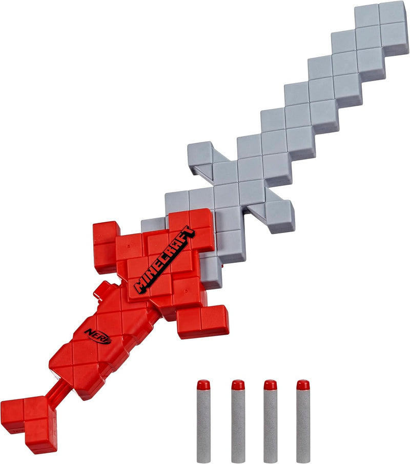 Nerf Heartstealer Minecraft Sword, side angle