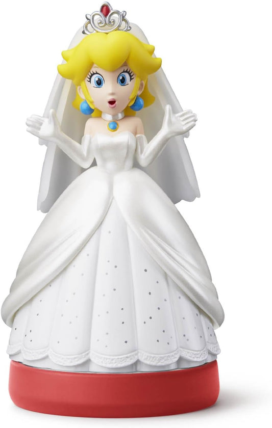 Nintendo Amiibo Character Peach: Wedding Outfit (Super Mario Odyssey Collection)