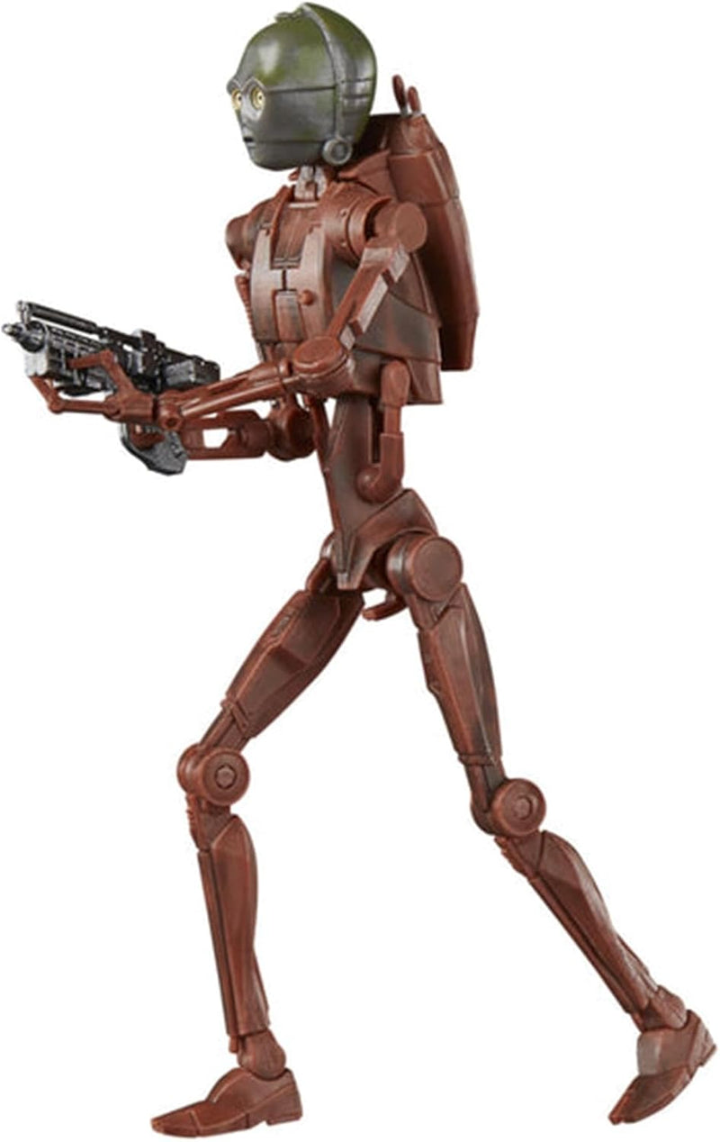 Star Wars The Black Series Star Wars: Attack of the Clones C-3PO & Super Battle Droid 2-Pack 6" Action Figures, side angle