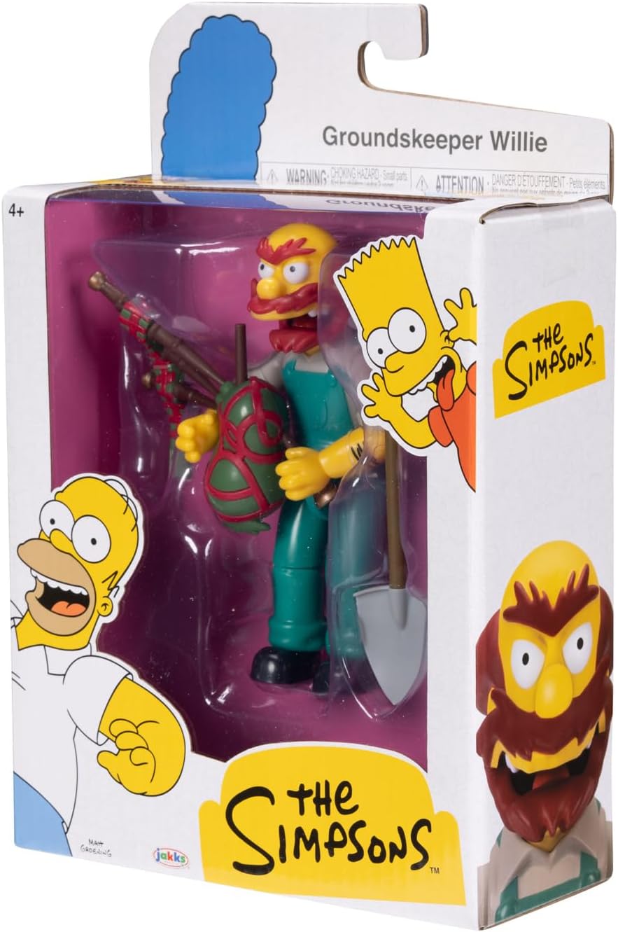 The Simpsons Groundskeeper Willie 5" Action Figure