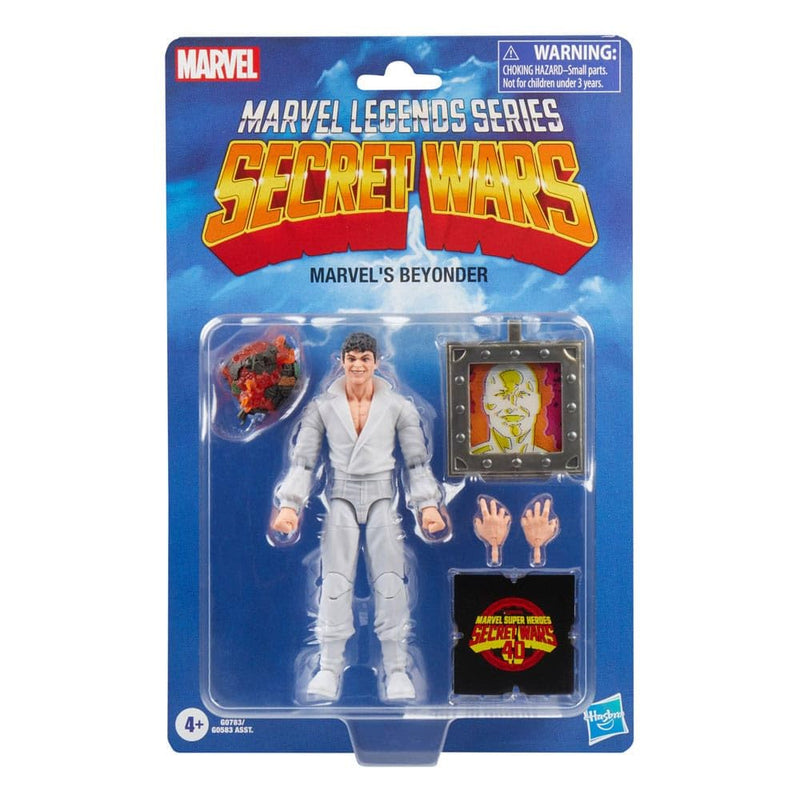 Marvel Secret Wars Beyonder Marvel Legends Series Action Fig, side angle