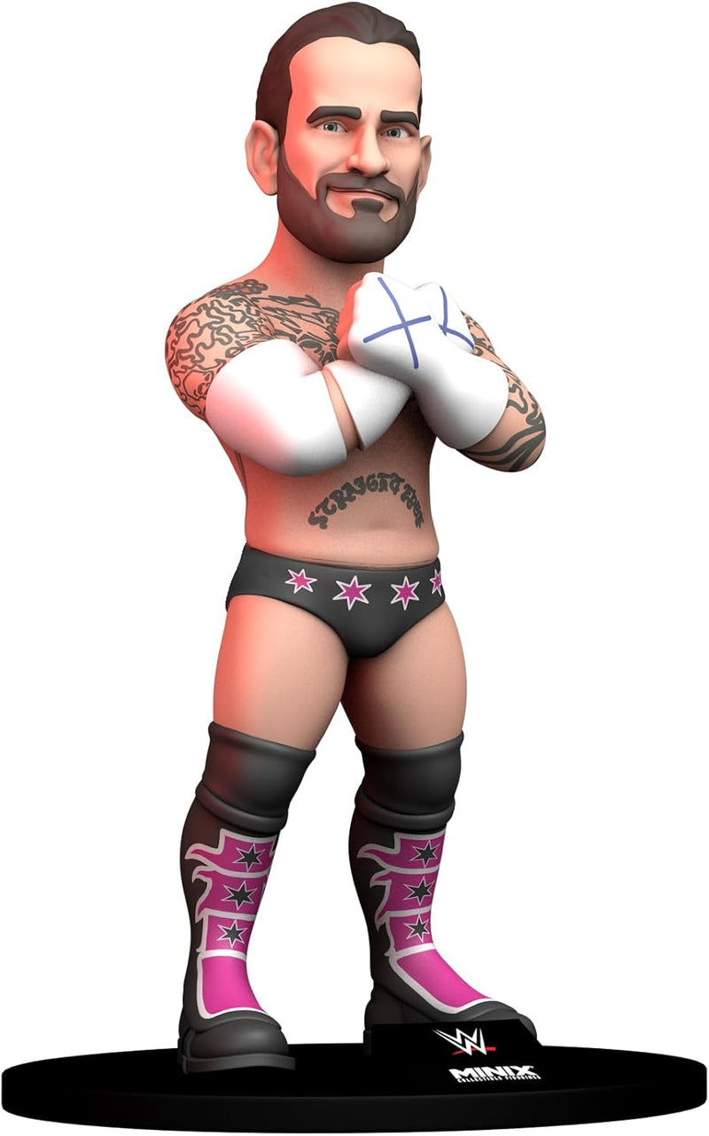 CM Punk WWE MINIX Sports Figure, size reference