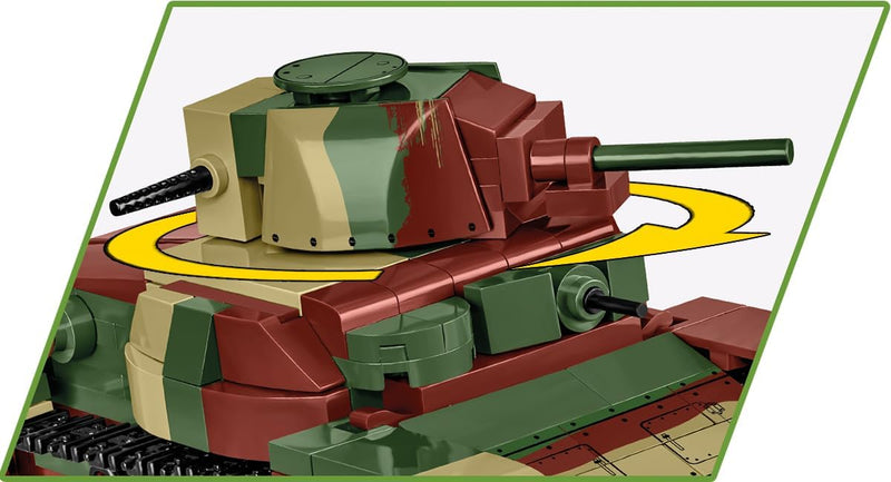 Cobi 3115 World War II Type 95 Ha-Go Japanese Tank 380KL 380 pcs