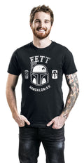 Star Wars The Mandalorian Boba Fett T-Shirt, close-up detail