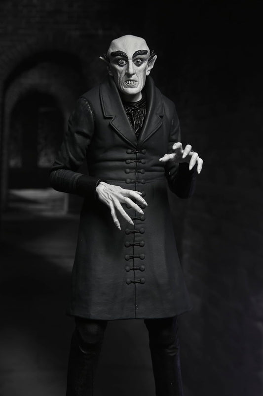 Nosferatu (1922) Count Orlok (B/W) Ultimate 7" Scale Action Figure (view 2)