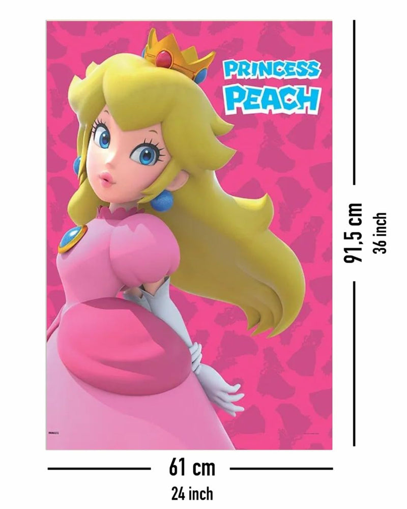 Super Mario Princess Peach Poster, packaging shot