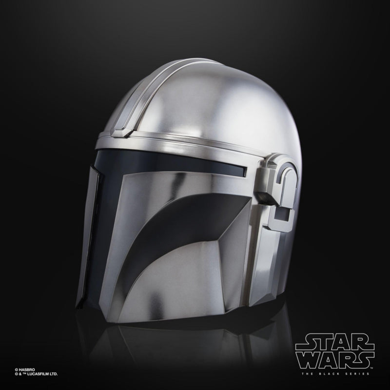 Star Wars The Black Series Mandalorian Electronic Helmet, packaging shot