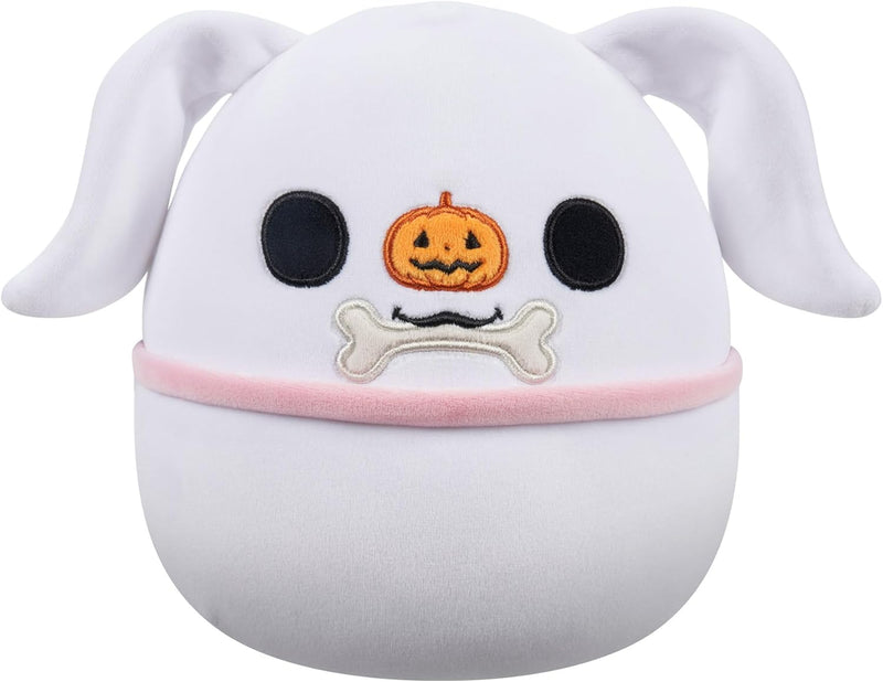Squishmallows 8" Nightmare Before Xmas Zero Holding Bone Plush