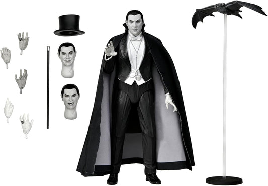 Dracula Universal Monsters (Carfax Abbey, Black & White) Ultimate 7" Scale Action Figure